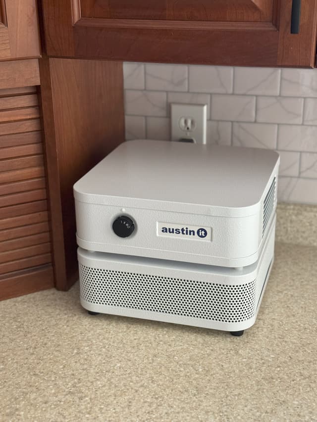 Fragrance-free home environment